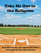 Take Me Out to the Ballgame TTBB choral sheet music cover